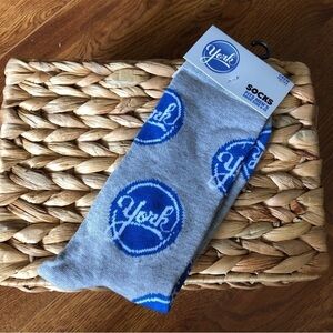 Men’s food Crew Socks: York